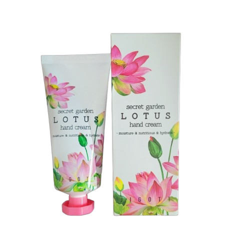 Lotus Hand Cream Moisture & Nutritious & Hydrate 100ml K Beauty