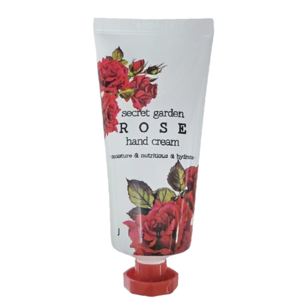 Rose Hand Cream Moisture & Nutritious & Hydrate 100ml Made in Korea K Beauty