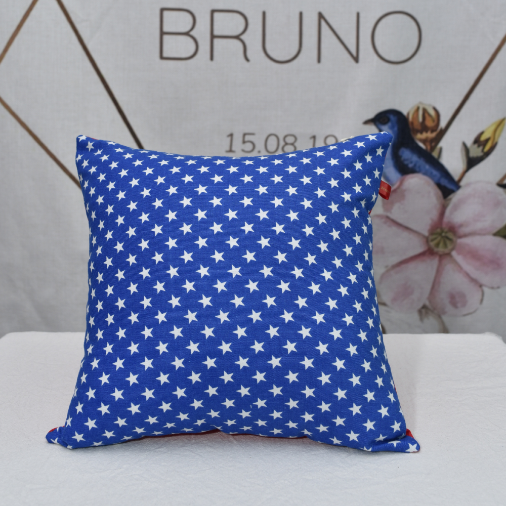 handmade shiny star sofa cushion cover contains with pillow  12x12 inch (30x30cm)